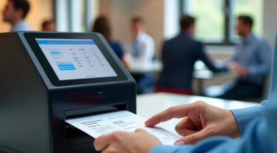smart ticket printers