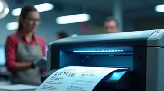 Thermal printer mechanism